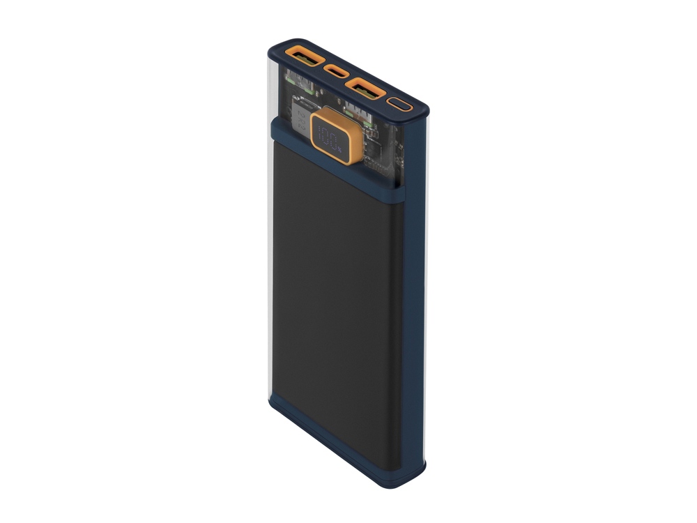 Внешний аккумулятор NEO Steam, 10000 mAh (синий) 