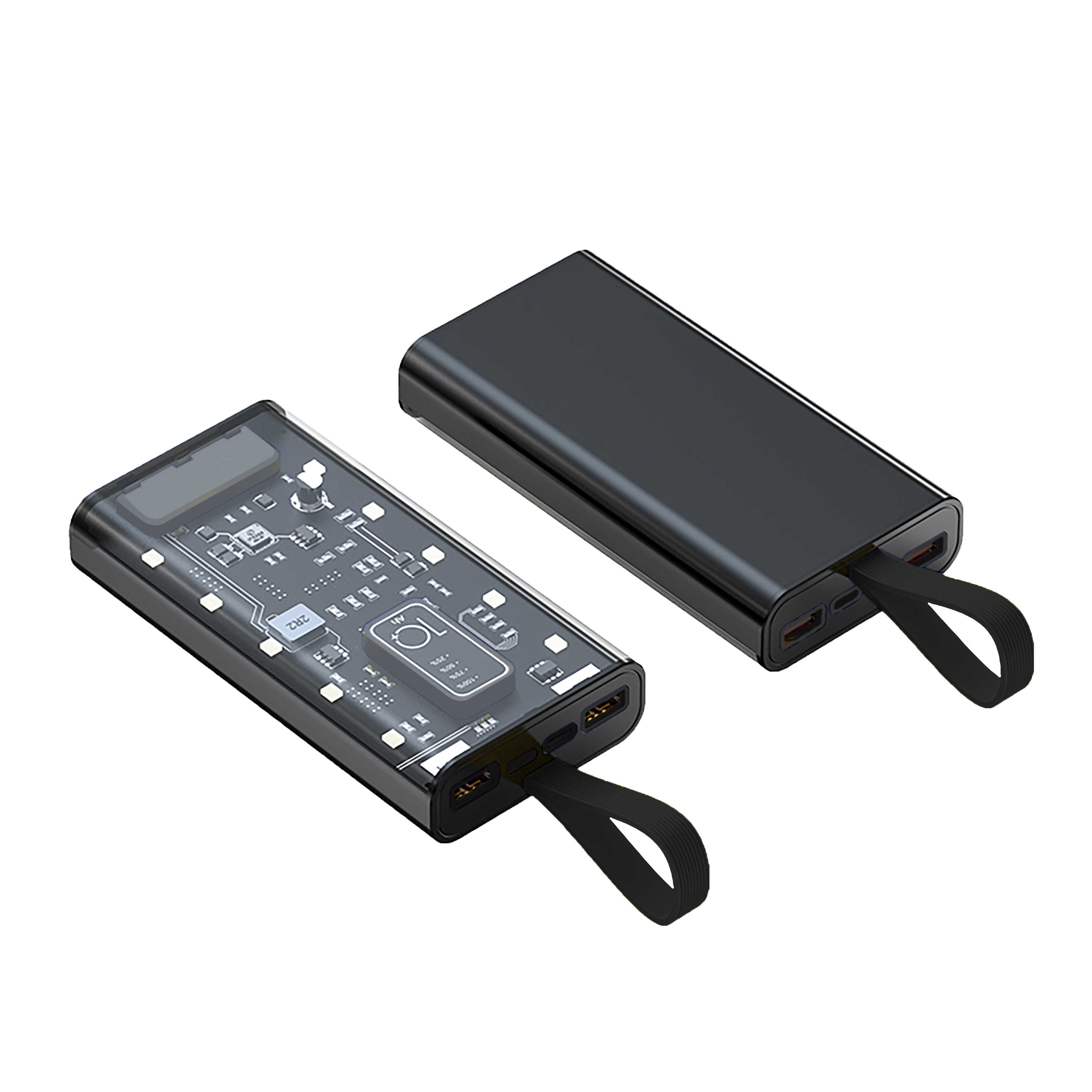 Внешний аккумулятор Wonder, 10000 Mah, черный