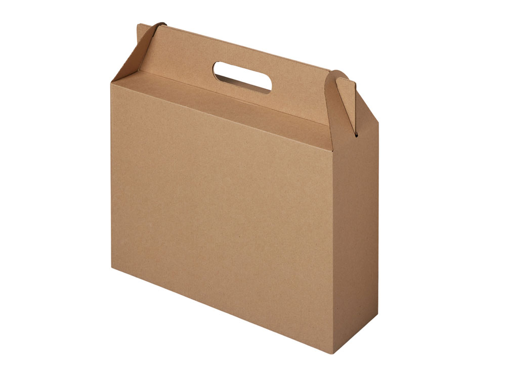 Гофрокороб 400х270х114 Т23 E Tote, XL, Бурый фефко 0217