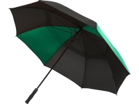 Зонт-трость Джефф (зеленый/черный) 