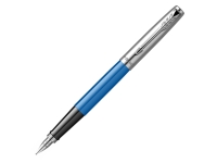 Ручка перьевая Parker Jotter Originals, F (серебристый/синий) 