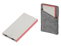 Внешний аккумулятор NEO NS100R, 10000mAh (серый/красный) 
