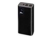 Портативный внешний аккумулятор FAST, 30000 mAh (черный) 