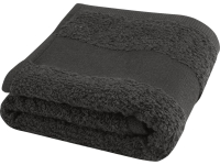 Хлопковое полотенце для ванной Sophia (антрацит) 