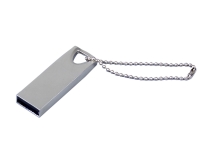USB 2.0-флешка на 4 Гб с мини чипом и отверстием для цепочки (серебристый) 4Gb USB 2.0-флешка на 4 Гб с мини чипом и отверстием для цепочки (серебристый) 4Gb
