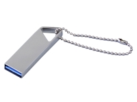 USB 2.0-флешка на 4 Гб с мини чипом и отверстием для цепочки (серебристый) 4Gb USB 2.0-флешка на 4 Гб с мини чипом и отверстием для цепочки (серебристый) 4Gb