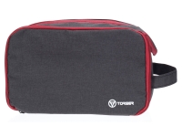 Несессер дорожный (бордовый/черный) 