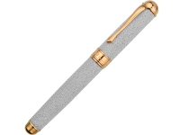 Ручка перьевая (серебристый/золотистый) 