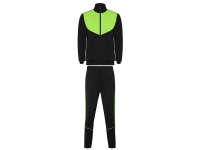 Спортивный костюм Evans, мужской (черный/лайм) S