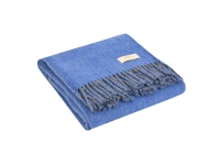 Плед MUMBAI DUO (синий/серый) 