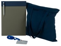 Набор для конференций Conferencier (темно-синий) 