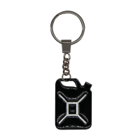 Брелок Канистра (черный с серебром)