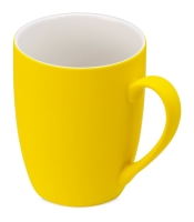 Кружка C1 soft-touch (желтый) 