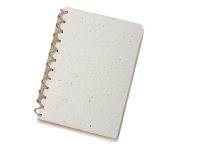 Блокнот А5 с бумажным карандашом и семенами цветов микс (белый) A5