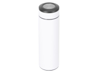 Вакуумный термос Vacuum Flask C1, soft touch, 420мл (белый/черный/серебристый) 