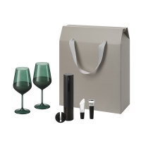 Подарочный набор Emerald, Sacramento (2 бокала + набор для вина)
