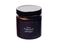 Свеча в стеклянной банке, ароматическая