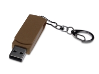 USB 3.0- флешка промо Варуна на 16 Гб с поворотным механизмом (коричневый) 16Gb