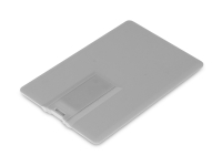 USB 3.0- флешка на 64 Гб в виде визитки, с раскладным чипом (белый) 64Gb
