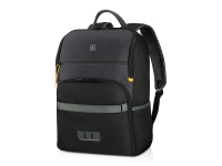 Рюкзак WENGER Move 16, чёрный, переработанный ПЭТ, 33 x 19 x 44 см, 22 л