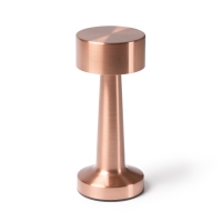 Настольная лампа c встроенной батареей REIKI, розовое золото