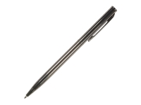 Ручка металлическая шариковая Palermo (цвет вороненой стали) 