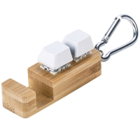 Подставка для телефона Press c анти-стресс клавишами и карабином