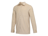 Рубашка вельветовая Alum, унисекс (бежевый) 2XS