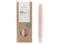 Набор столовых свечей, 10 шт. (светло-розовый) 