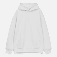 Худи унисекс оверсайз Daylero, белое, размер XL/XXL