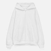 Толстовка унисекс оверсайз Sartoro, белая, размер XL/XXL