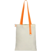 Сумка для покупок White GLOW 325 г/м², оранжевая