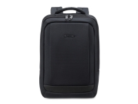 Рюкзак TORBER ВОЯЖ c отделением для ноутбука 17'', черный, полиэстер 900D, 31х17х44 см, 18 л