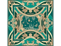 Платок Казань Драгоценная изумрудный