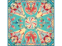 Платок Русская неваляшка. Праздник