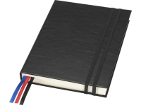 Блокнот Alder формата A5 в твердой обложке, черный