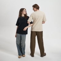 Футболка премиум AURA, 100% хлопок 200гр. бежевый, размер XL/2XL